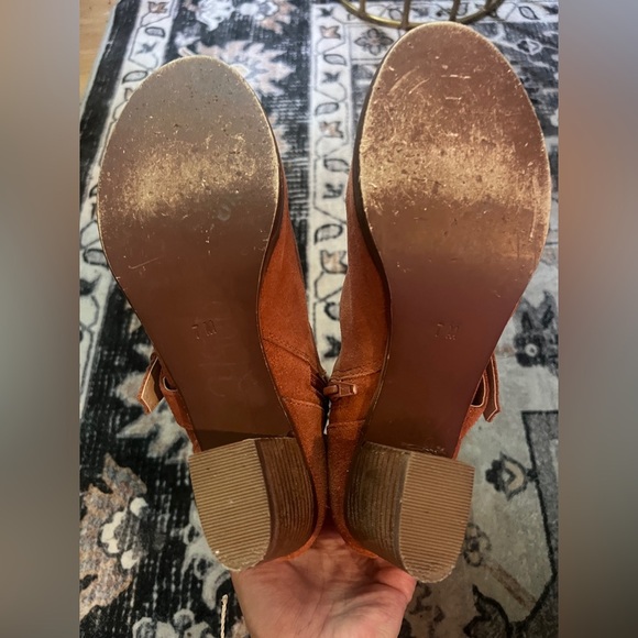 Free People Matisse Harper Suede Leather Ankle Boots Women’s Size 7 - Picture 9 of 10